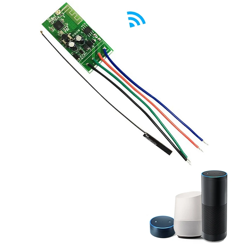 DC12V WiFi умный переключатель для Тегов Пульт дистанционного управления