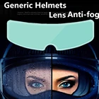 Универсальный мотоциклетный шлем, прозрачная непромокаемая пленка, с защитой от дождя, противотуманная, для шлемов K3, K4, AX8, LS2, HJC MT