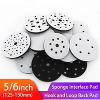 2pc 56inch interface cushion pad soft sponge dust free surface protection pad hook and loop backing pad for sanding disc