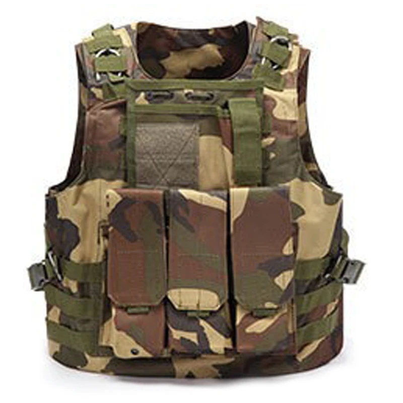 Jungle camouflage Военная техника Мура тактический жилет мужская Броня Боевая штурмовая доска несущая специальная полицейская армейская тренировочная пневматическая пушка Броня - Цвет: Jungle camouflage