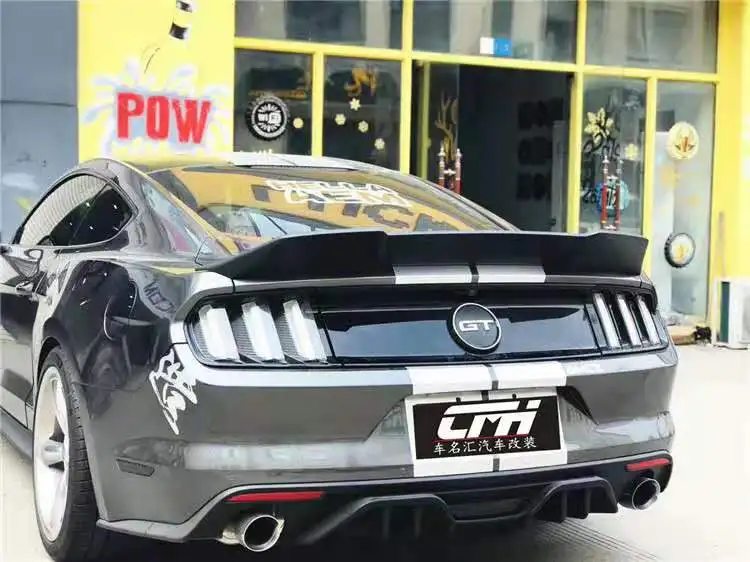 Заднее крыло автомобиля из ABS/углеродного волокна заднее багажника подходит для