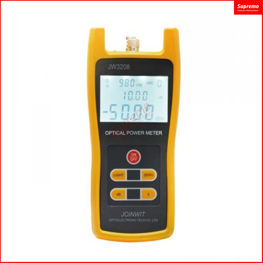 

JoinWit JW3208C Fiber Optic Power Meter -50~+26dBm with LC FC SC ST Connector For Television and Video Surveliance