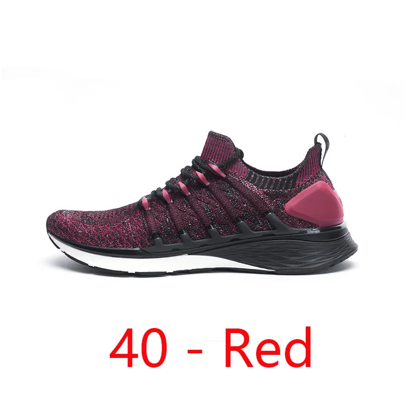 Red-40 Xiaomi Mijia кроссовки 3 мужские спортивные кроссовки Uni-moulding 3D Fishbone Lock системы Вязание верхние кроссовки машинная стирка - Цвет: Red-40