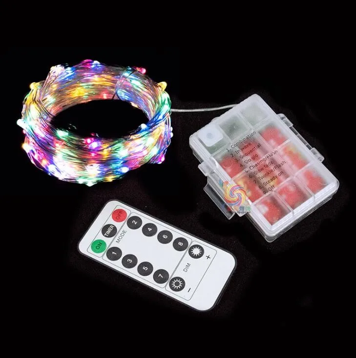 Водонепроницаемая гирлянда с медным проводом 3 аа 1 шт.|Ночники| |