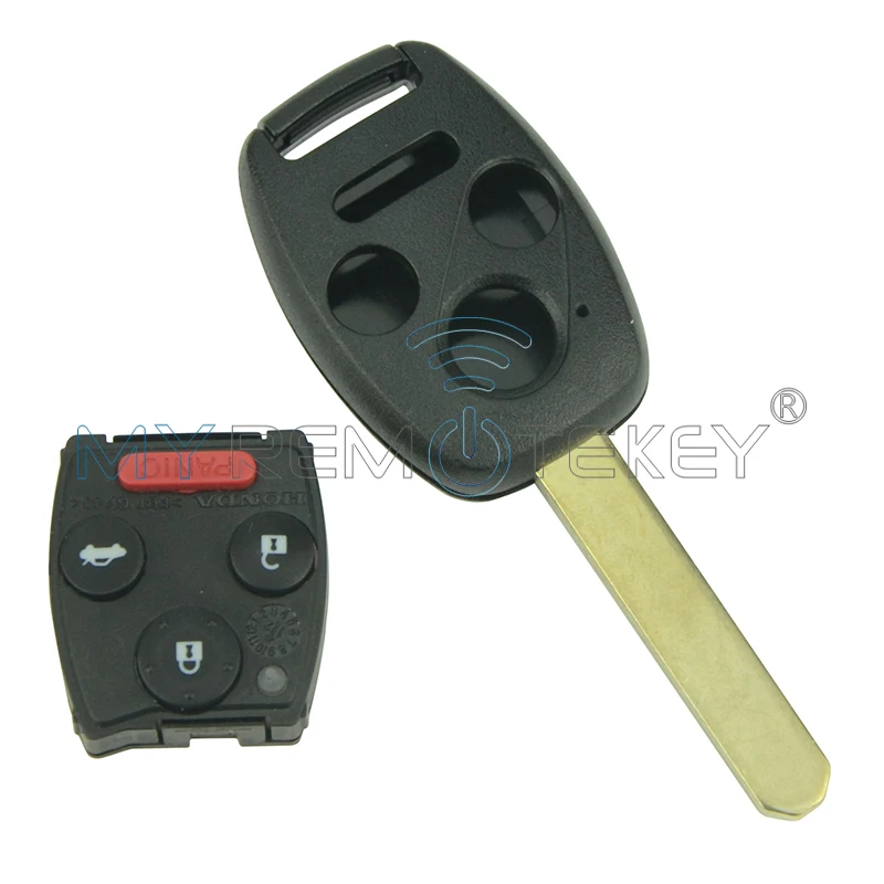 Автомобильный ключ Remtekey 2 шт. 3 кнопки с паникой 313 8 МГц для Honda 2012 2013 Civic Hybrid EX SI 2014