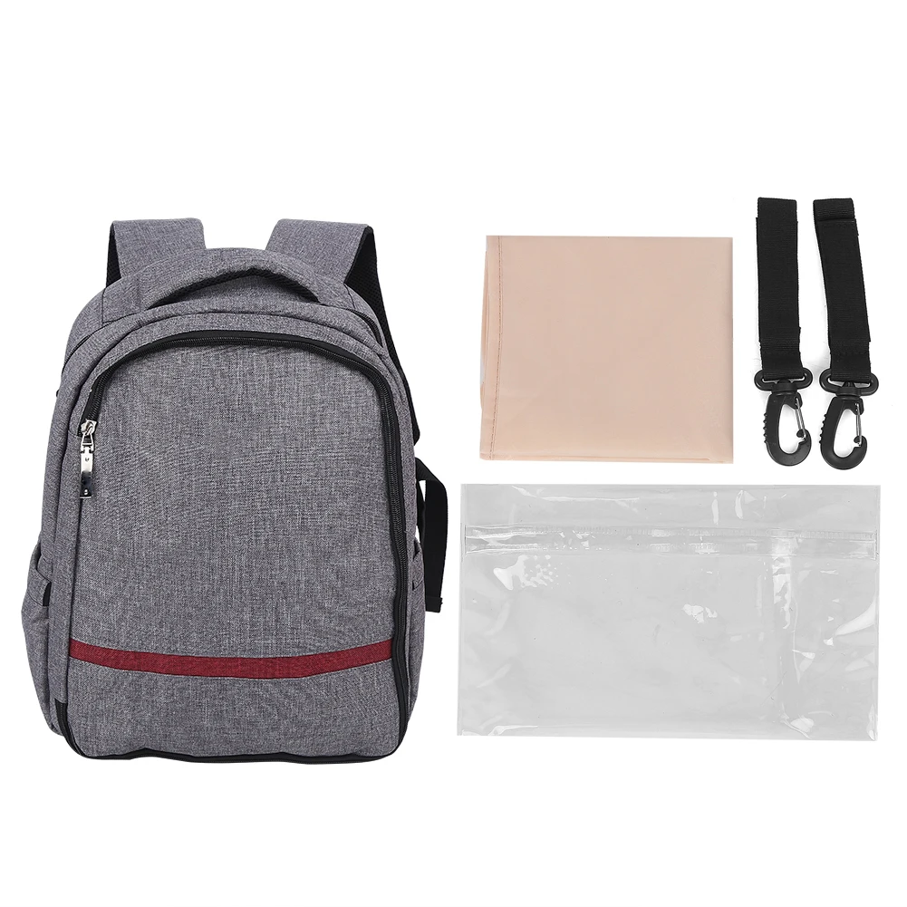 Изолированные детские сумки сумка для коляски мамы с крючками органайзер