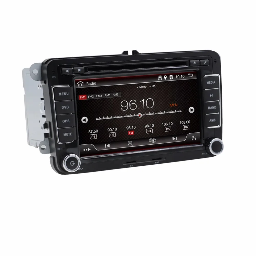 2 Din 7&quot Android 10.0 Car Multimedia Player For VW SAGITAR JATTA PASSAT CC TSI Radio 4 core 2+32GB Audio Stereo | Автомобили и