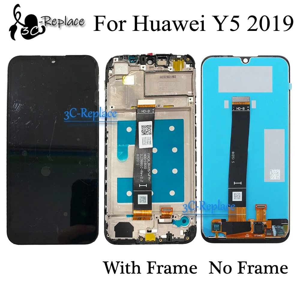 Фото Для Huawei Y5 2019 AMN LX2 LX3 LX9 L29 LX1 L21 ЖК дисплей сенсорный экран дигитайзер для сборки