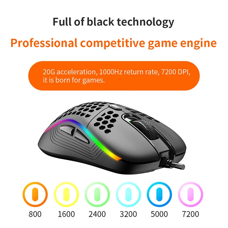 

Mouse RGB Rechargeable Mouse Wireless Computer Silent Mause LED Backlit Ergonomic Gaming Mouse For Laptop PC