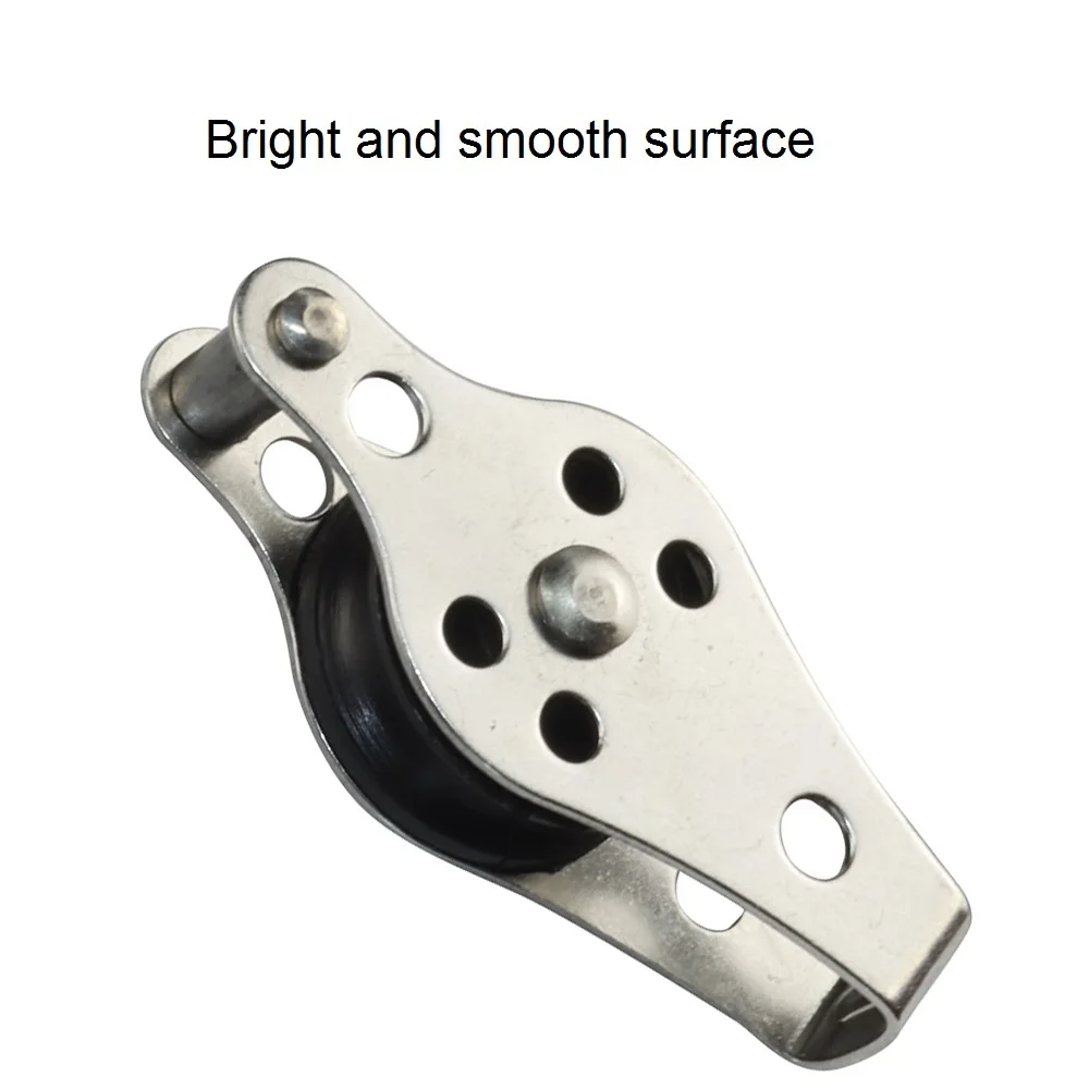 2 шт. морской проволочный канат вертлюжные шкивы из нержавеющей стали 316