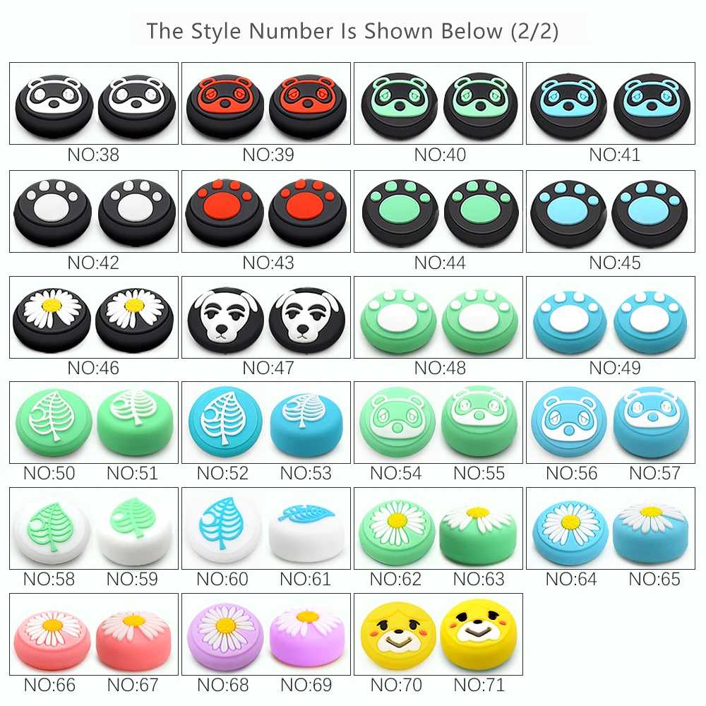 Стик ручка Кепки AnimalCrossing секретарь щенок собака Изабель джойстик Крышка для Nintendo