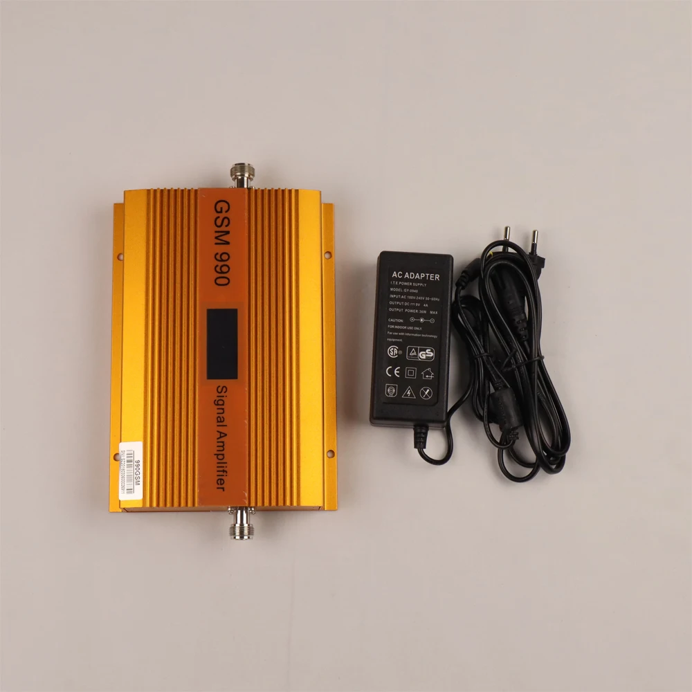 

ZQTMAX Upgrade gsm repeater gsm900 cell phone signal booster Gain 75dB 2g network cellular amplifier Engineering machine