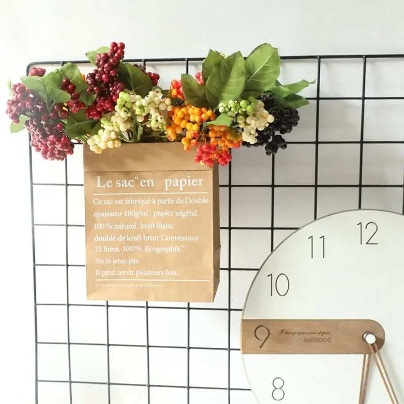 Рождество стебель с ягодами декоративные пластиковые Berry выбор искусственные