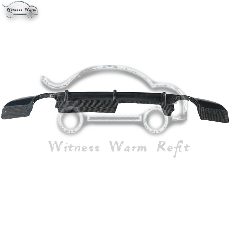 Автомобильный задний бампер из углеродного волокна диффузор спойлер для BMW 3