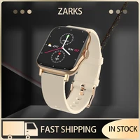 zarks fm08 smart watch men heart rate blood pressure blood oxygen saturation sports watch pedometer for ios android