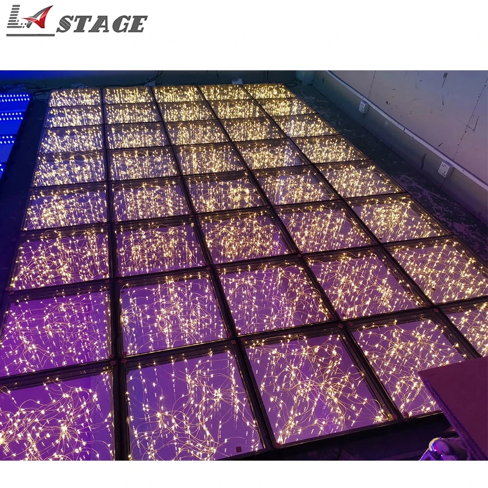 

Чувствительное Звездное 3D Зеркало Золото Led танцпол для ночного клуба украшение для свадебной вечеринки танцевальные панели интерактивный...