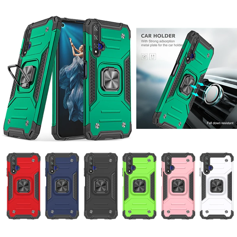 Бронированный чехол для телефона Huawei P30 P40 Lite Nova 4E 4G 6 SE 7I Pro Plus Y9S Y6 Y9 Prime 2019 Y6S P Smart Z 5T