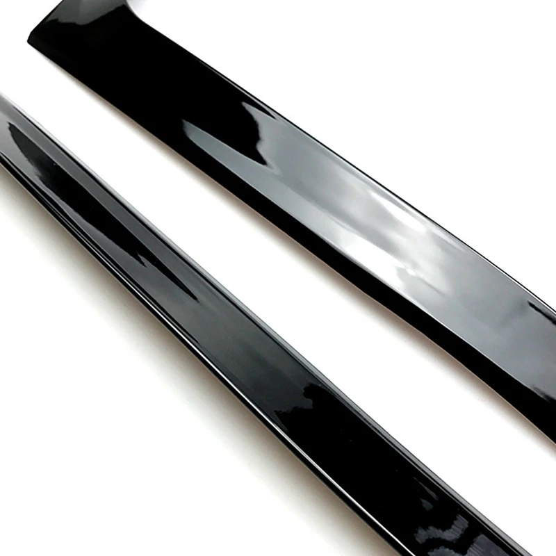 

for 6 Golf MK6 Glossy Black Rear Window Side Wing Roof Spoiler Splitter Stickers Trim Cover