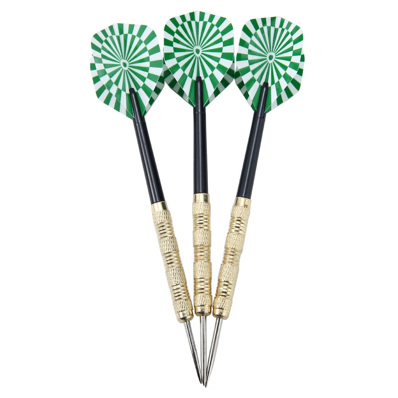 6pcs 14g Steel Tip Darts Set Professional 15.2cm Stainless With Brass Darts Shafts Party Entertainment Hobby Toy