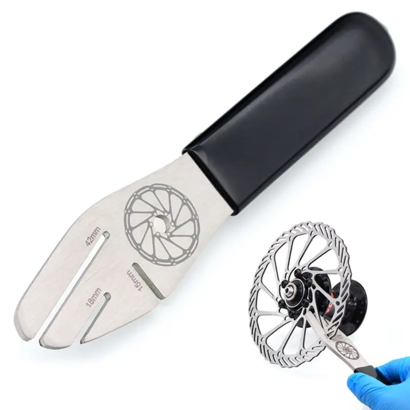 

Bicycle Disc Brake Rotor MTB Stainless Steel Alignment Truing Tool Bike Wrench