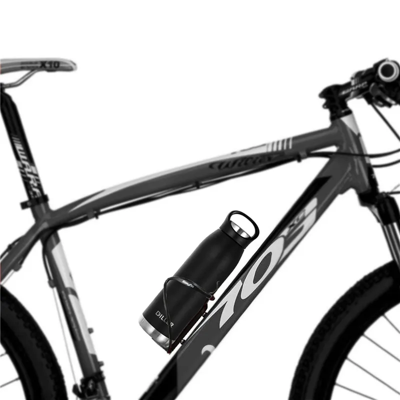 650 мл вместительный изолированный термос бутылка для воды улицы велосипеда 18/8