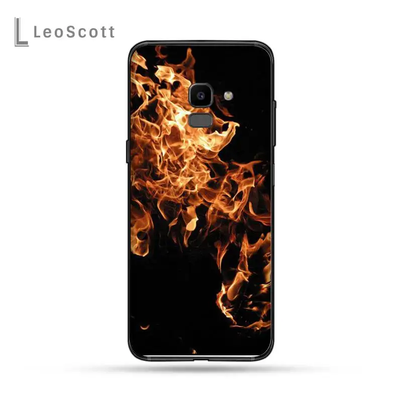 

Fashion Flames Phone Case For Samsung Galaxy J2 J4 J5 J6 J7 J8 2016 2017 2018 Prime Pro plus Neo duo
