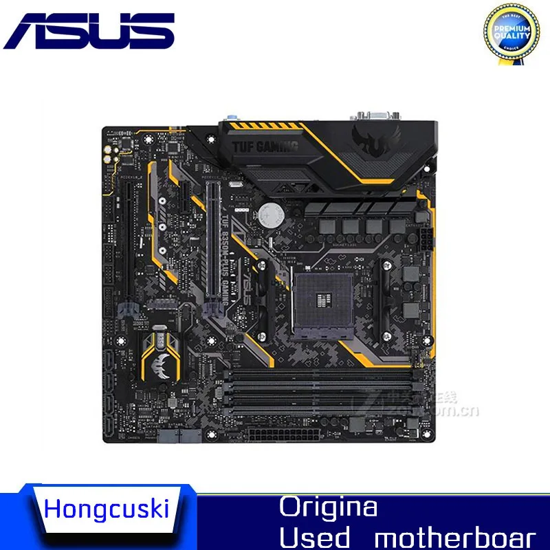 Для ASUS TUF B350M-PLUS игровой гнездо материнской платы AM4 DDR4 для AMD B350M B350 оригинальный