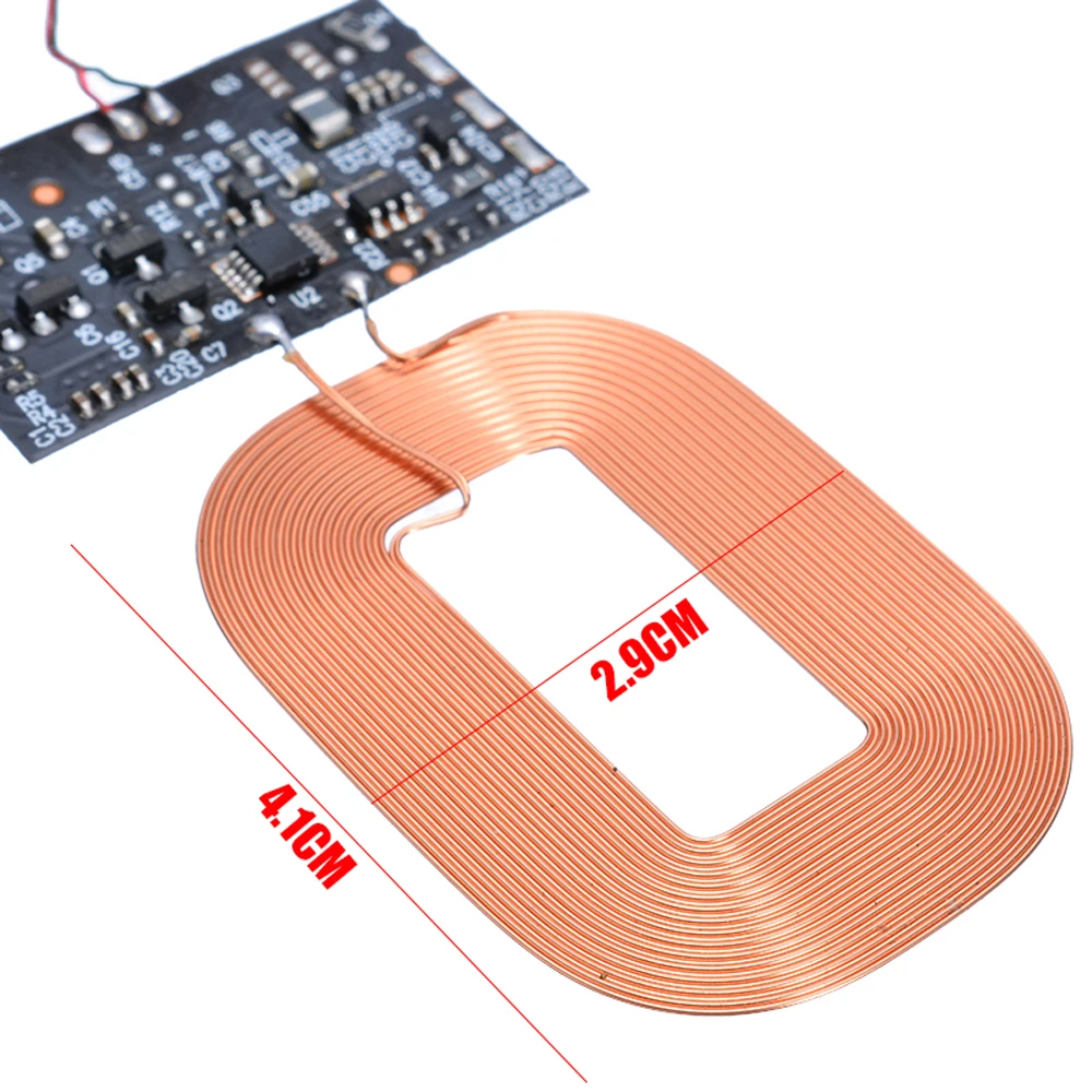 DIY QI быстрая PCBA печатная плата Беспроводное зарядное устройство Модуль