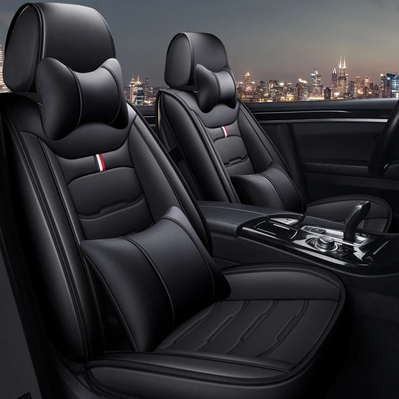 Чехлы для сидений автомобиля из искусственной кожи с полным покрытием Audi a1 a3 a4 audi