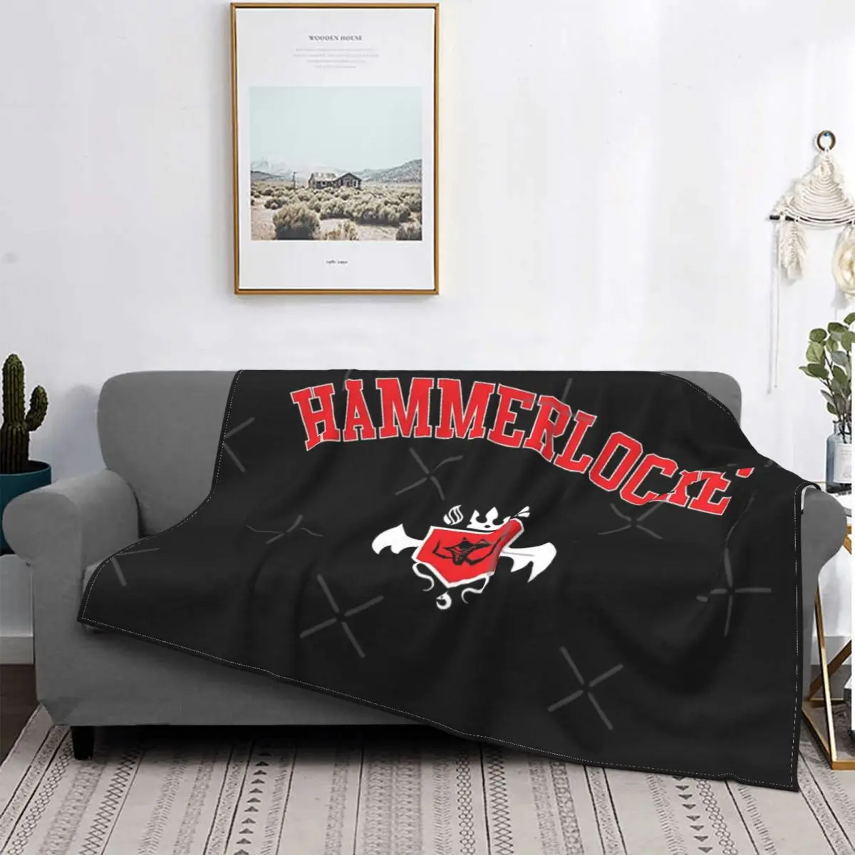 

Hammerlocke Gym Galar Varsity Blanket Bedspread Bed Plaid Sofa Bed Beach Towel Muslin Blanket Blankets For Bed
