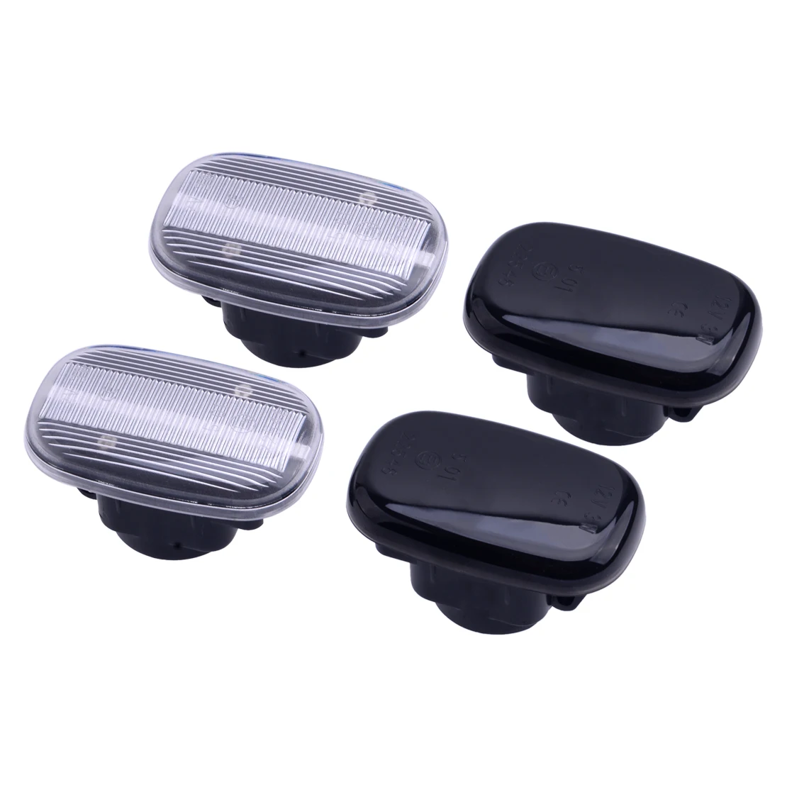 

12V 1 Pair Left & Right Car LED Side Marker Indicator Turn Signal Light Lamp Fit for Toyota Corolla Hilux Yaris Lexus