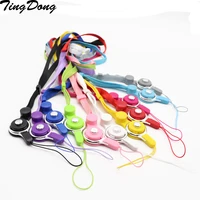 1pcs highly durable detachable mobile phone lanyard neck lanyard straps for smartphone mp3 mp4 camera id card key chain rop