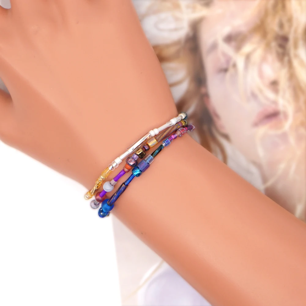 

Hand-woven Necklace Retro Temperament Bead Glasses Chain Multifunctional Anti-skid Mask Chain Sunglasses Lanyard