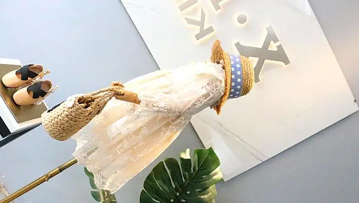 Новинка 2019 детские платья со звездочками и вышивкой милая одежда принцессы для