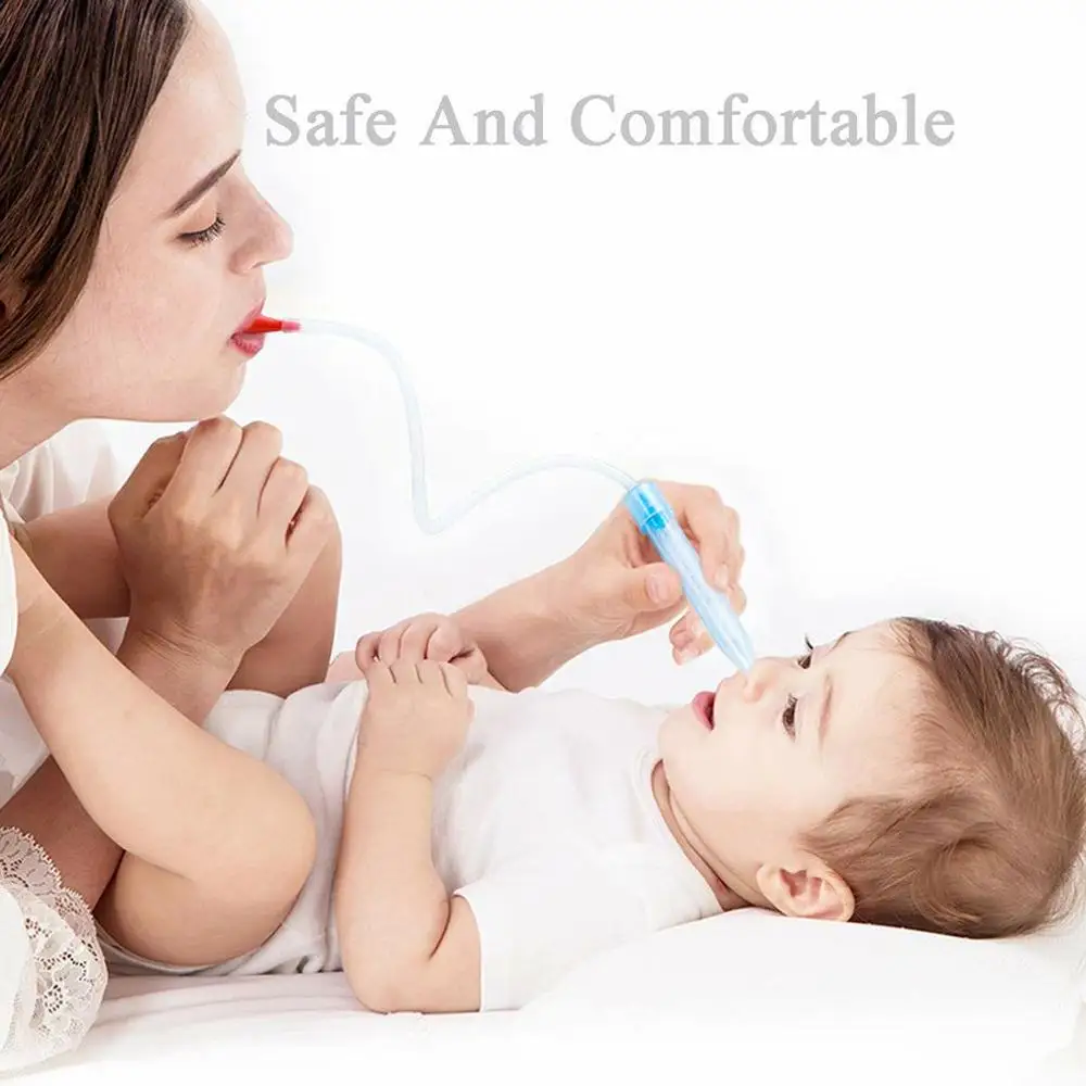 

Newborn Baby Safety Nose Cleaner Nasal Aspirator Set Kids Vacuum Suction Nasal Cleaner Infants Medicine Dropper Accessories Care