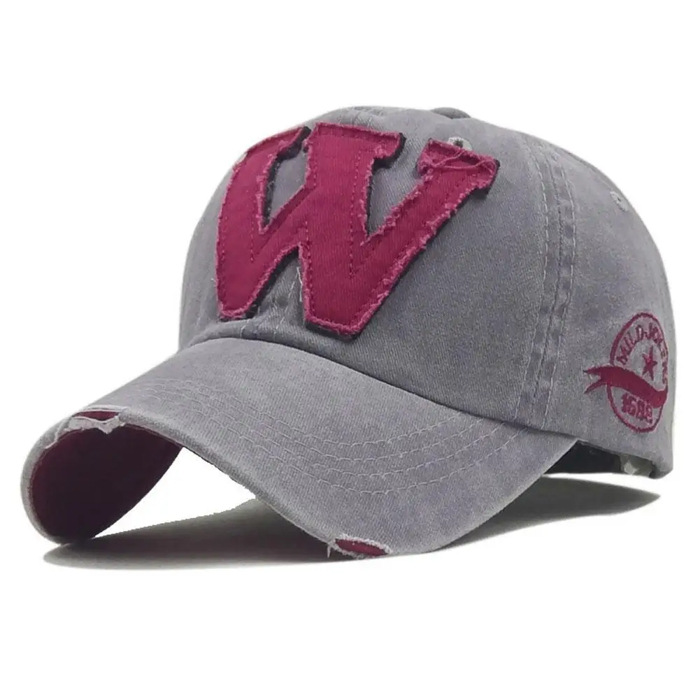 Мужская и Женская бейсбольная Кепка От Солнца Beisbol Casquette W с вышитыми буквами