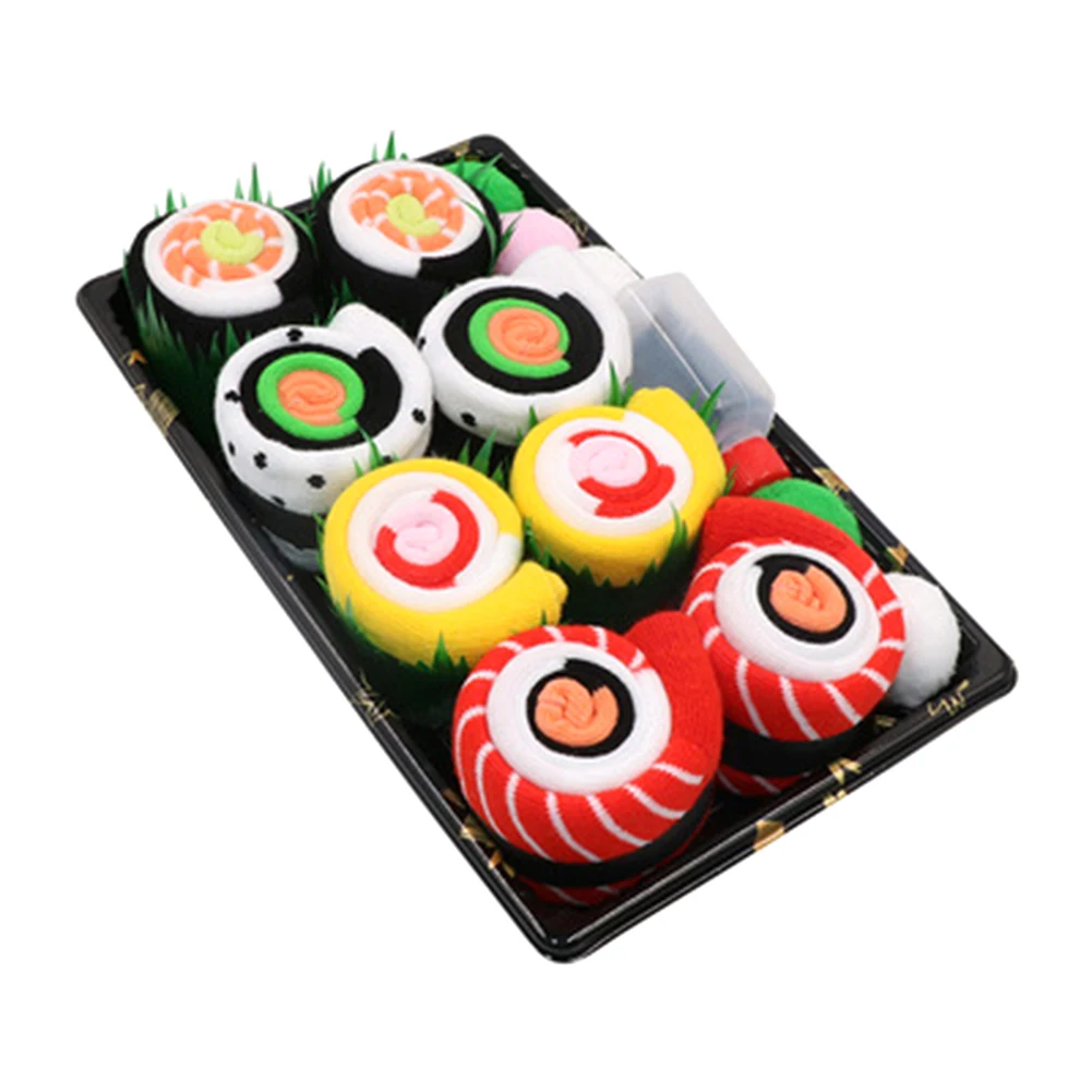 Men Women Happy Funny Socks Creative Men Food Sushi Cotton Socks Fashion Harajuku Socks Calcetines Hombre Divertido