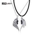 Новое ожерелье, пара дьявола и ангела, привлекательные влюбленные, ожерелье с эмоциональным выражением, кулон, влюбленные, ювелирные изделия для мужчин и женщин