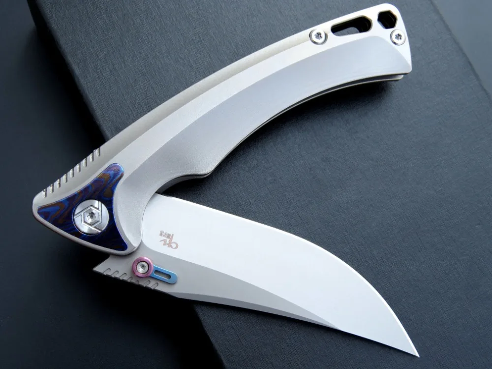 CH-Emperor карманный нож Jack knife S35VN лезвие титановый сплав Ручка Охотничий Тактический нож Фруктовый походный Нож EDC инструменты