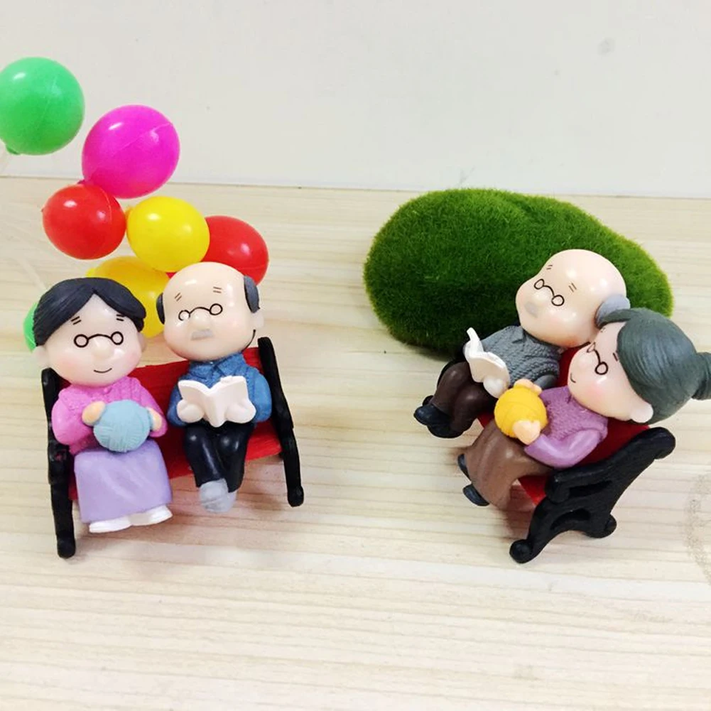 3 шт./компл. миниатюрный орнамент Настольный Декор фея кукольный прекрасный сад