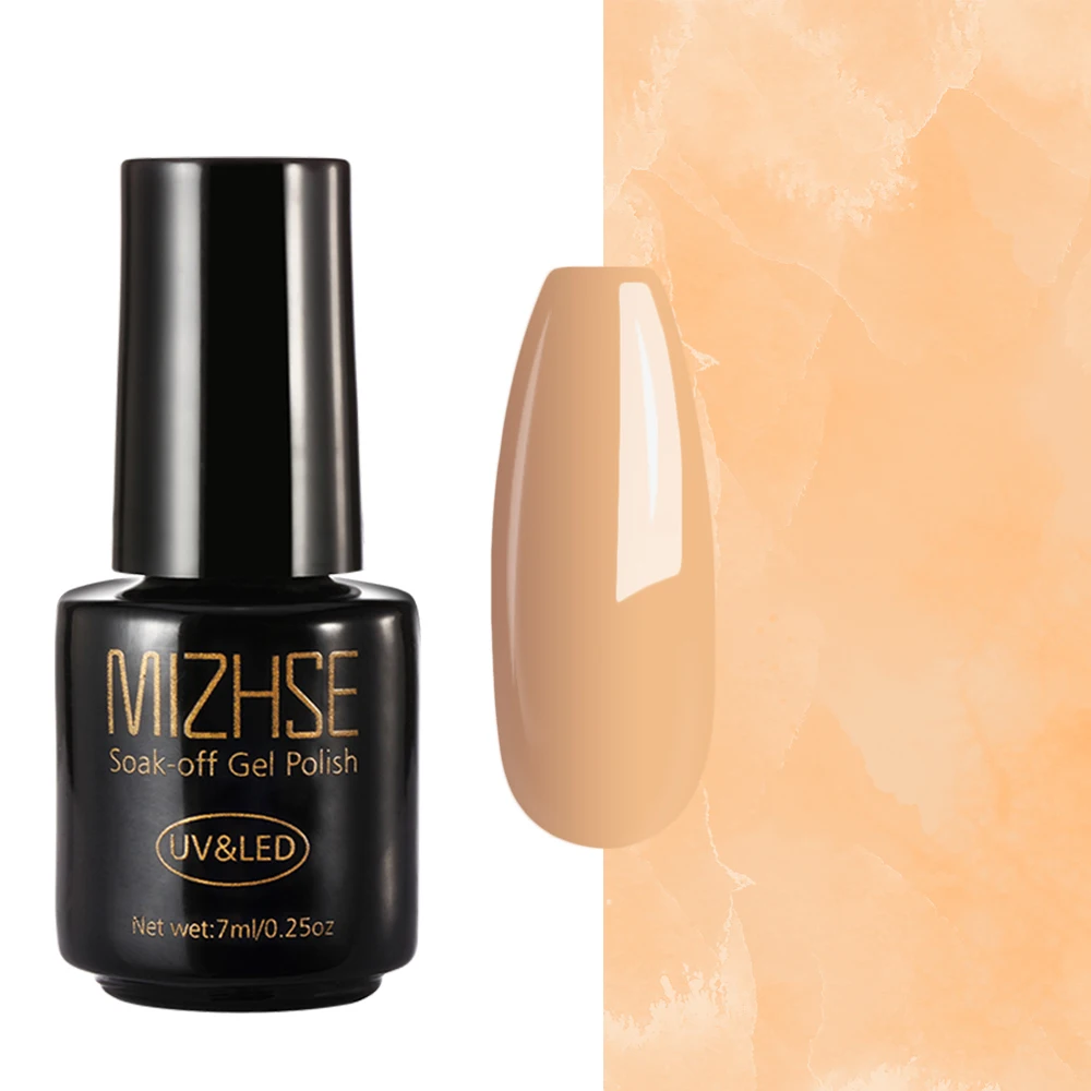 NC005 MIZHSE Гель-лак для ногтей масло Esmalte Permanente гель UV Y Led Gellak Фиолетовый Белый Черный чистый цветной Гель-лак для ногтей основа для ногтей - Цвет: NC005