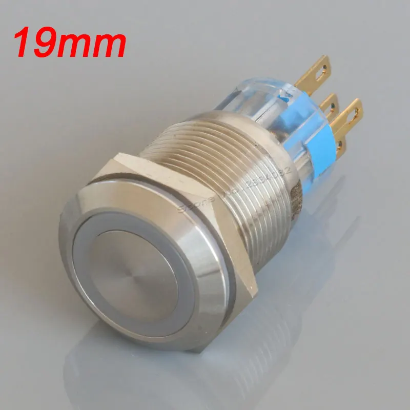 19 мм Мгновенный светодиодный светильник с кнопкой включения и выключения |