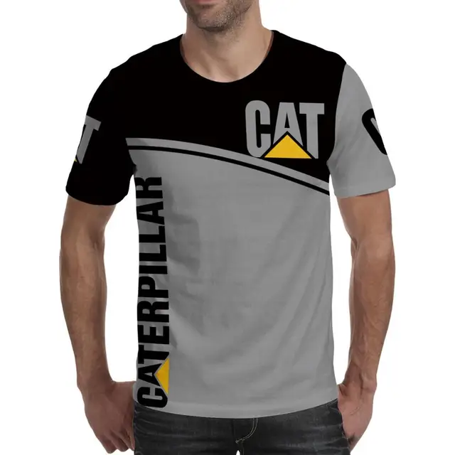 cat caterpillar 3dT Shirt summer 
