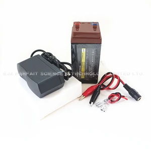 Factory outlet PUPHY® Lithium-ion 4V 10AH,8AH, rechargeable Battery electronic scale,child car,toys,LED lights li-ion power bank