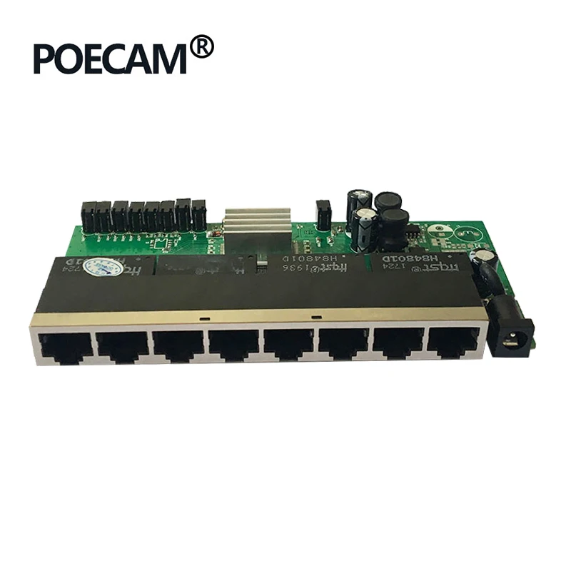 8 портов гигабитный пассивный коммутатор PCBA неуправляемые переключатели ModuleUTP 2