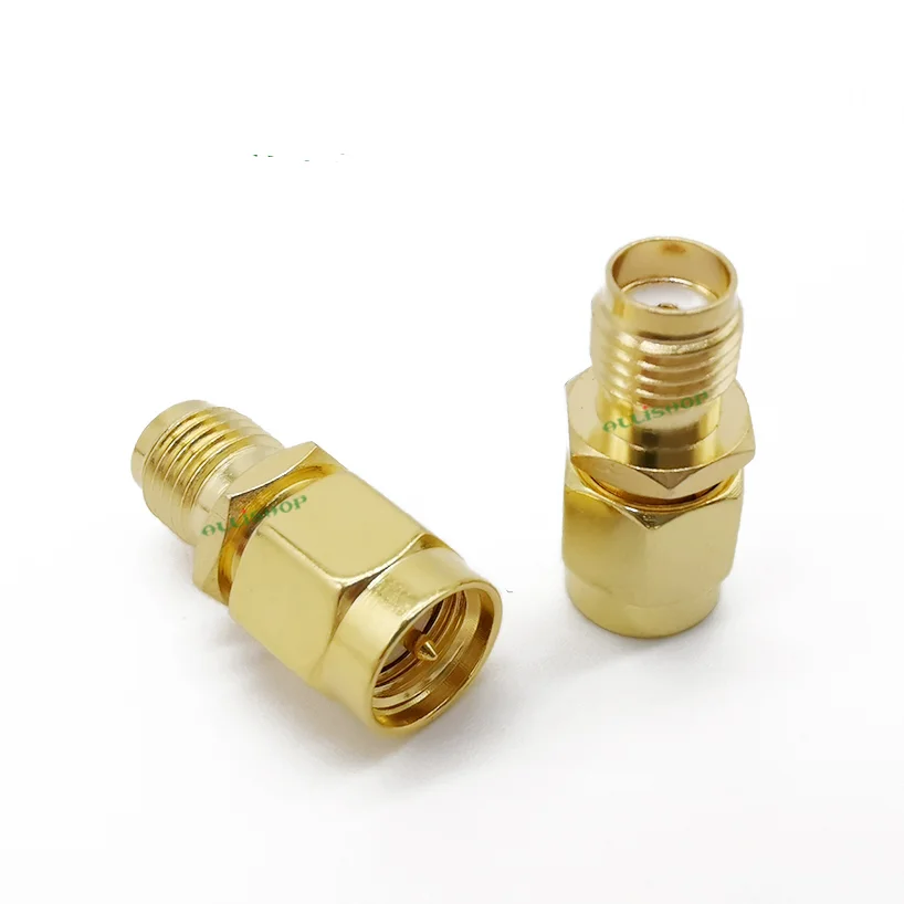 Коаксиальный коаксиальный переходник RF 1/2/5 шт. разъем SMA штекер-гнездо RP SMA-штекер