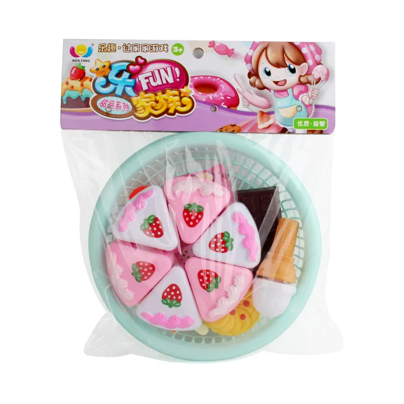 

Children Play House Toy Cut Fruits and Vegetables for Simulation Kids Kitchen Set Educational Toys