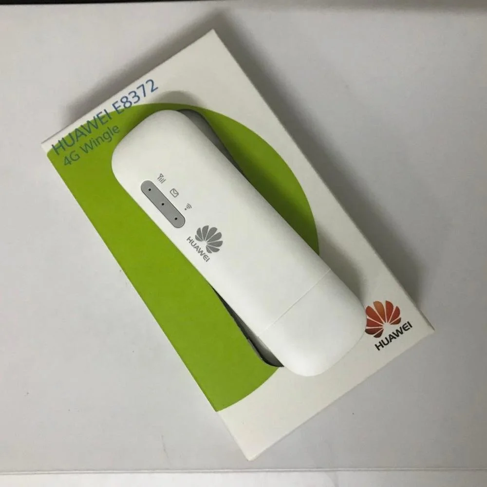 Разблокированный Huawei E8372 E8372h-155 USB Wi-Fi модем 4G 150 Мбит/с Поддержка LTE FDD Band 1/3/5/7/8/20