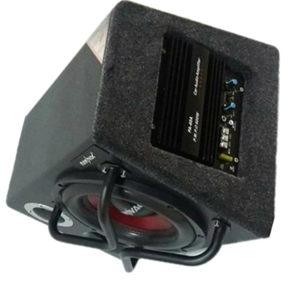 PA-60A 105dBA SNR 600 Вт 12 в 10 а усилитель звука для автомобиля доска высокомощный домашний сабвуфер супер бас черный Высокое качество