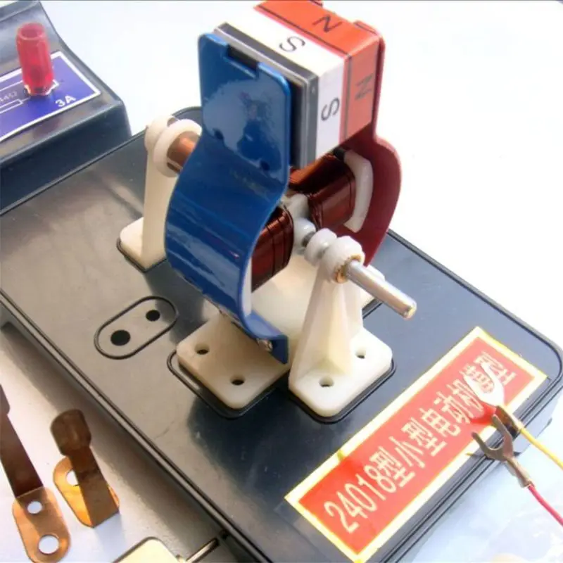 

DIY Simple DC Electric Motor Model Assemble Kit for Kids Educational Toys U4LD